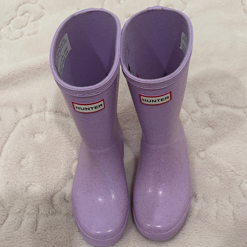 Hunter Sparkling Lavender Boots